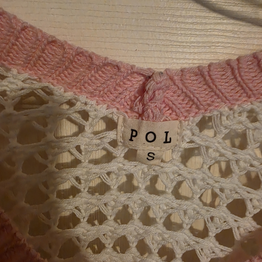 POL  Crochet Sweater - Picture 4 of 5